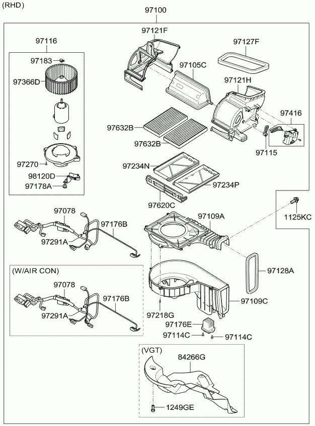 KIA 97133-0Z000 - Suodatin, sisäilma inparts.fi