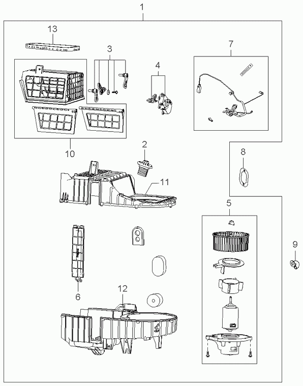 KIA 97109-3E000 - Sisätilapuhallin inparts.fi