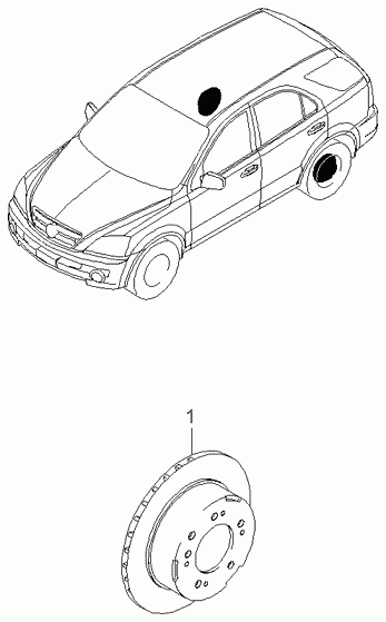 KIA 58411-3E300 - Jarrulevy inparts.fi