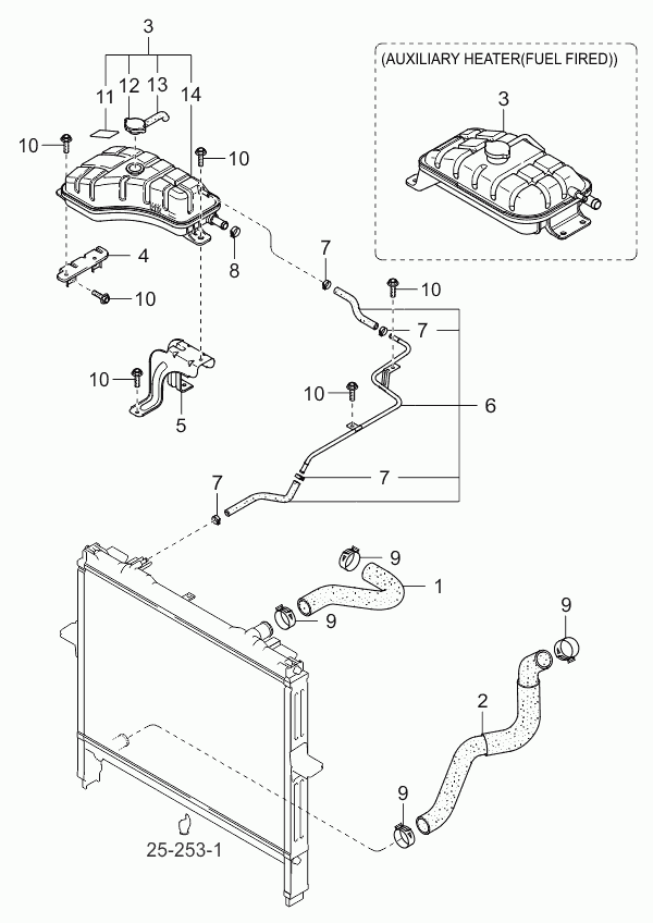 Hyundai 253303E000 - Korkki inparts.fi