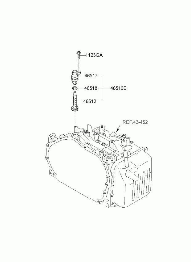 KIA 4651739500 - Tunnistin, nopeus inparts.fi