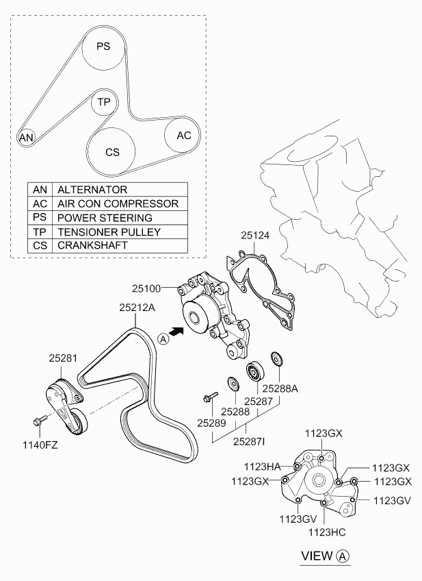 KIA 25100-37202 - Vesipumppu inparts.fi