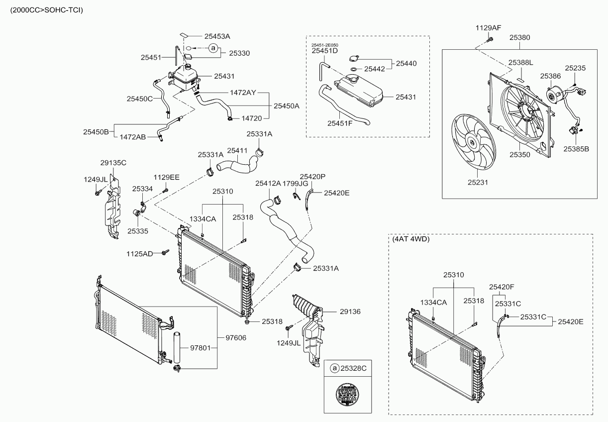 KIA 97801-2E000 - Kuivain, ilmastointilaite inparts.fi