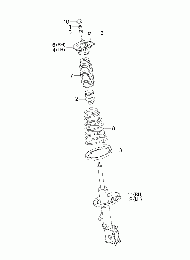 KIA 55361-2F100 - Iskunvaimennin inparts.fi