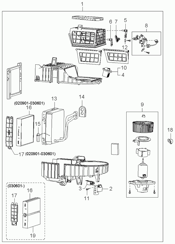 Hyundai 97619-3C200 - Suodatin, sisäilma inparts.fi