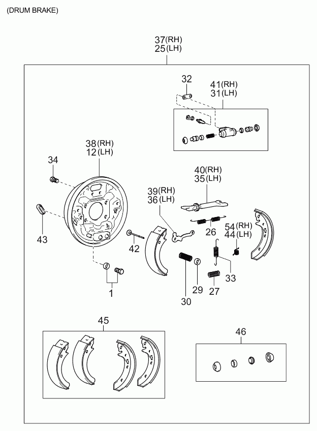 KIA 5833038010 - Jarrusylinteri inparts.fi