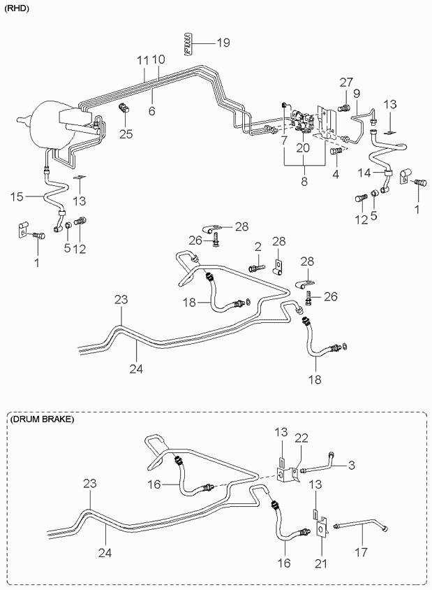 KIA 58732 3D000 - Jarruletku inparts.fi