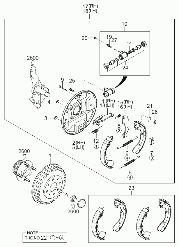 Hyundai 0K201-26-251B - Jarrurumpu inparts.fi