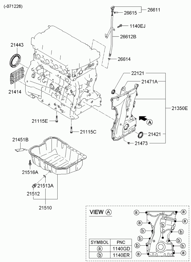 Hyundai 21421-25001 - Tiiviste, öljynlaskutulppa inparts.fi