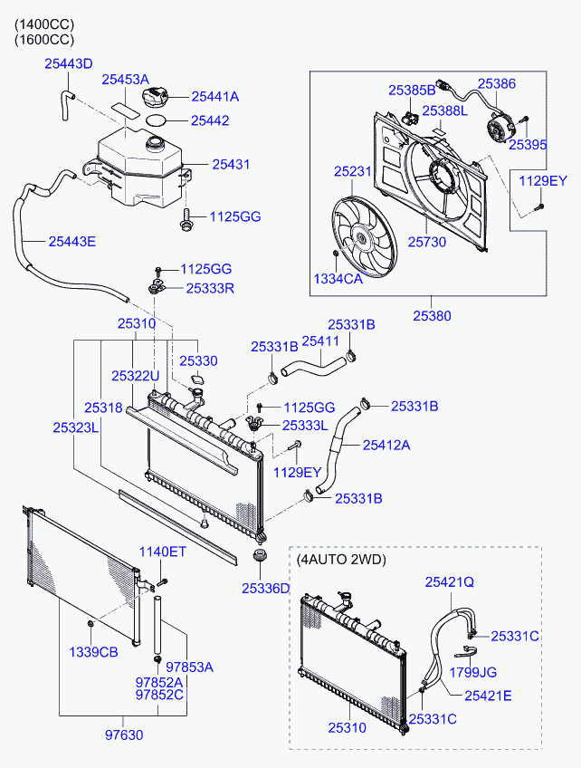 Hyundai 25330-1G010 - Korkki inparts.fi