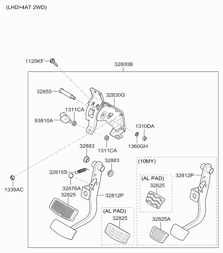 KIA 93810 1C800 - Jarruvalokatkaisin inparts.fi