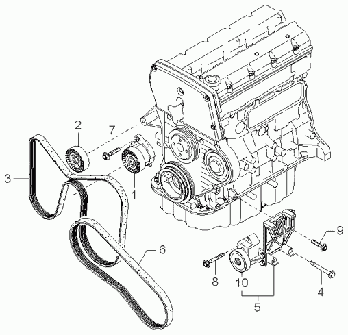 BMW 0K552-15-909 - Moniurahihna inparts.fi