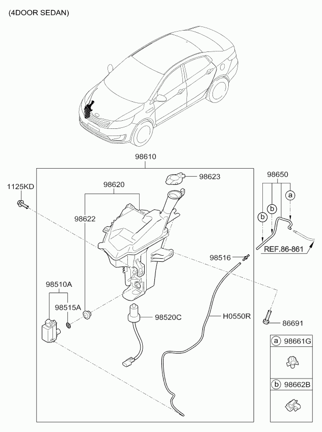 KIA 98510-2J000 - Pesunestepumppu, lasinpesu inparts.fi