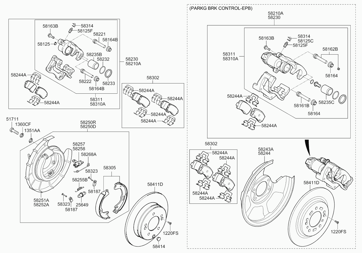 KIA 58411-3V500 - Jarrulevy inparts.fi