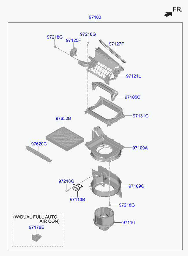 KIA 97133F2000 - Suodatin, sisäilma inparts.fi