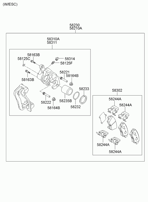 KIA 58311-2KA10 - Jarrusatula inparts.fi