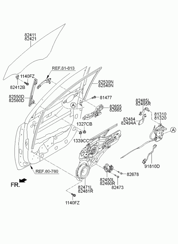 KIA 824713U000 - Lasinnostin inparts.fi