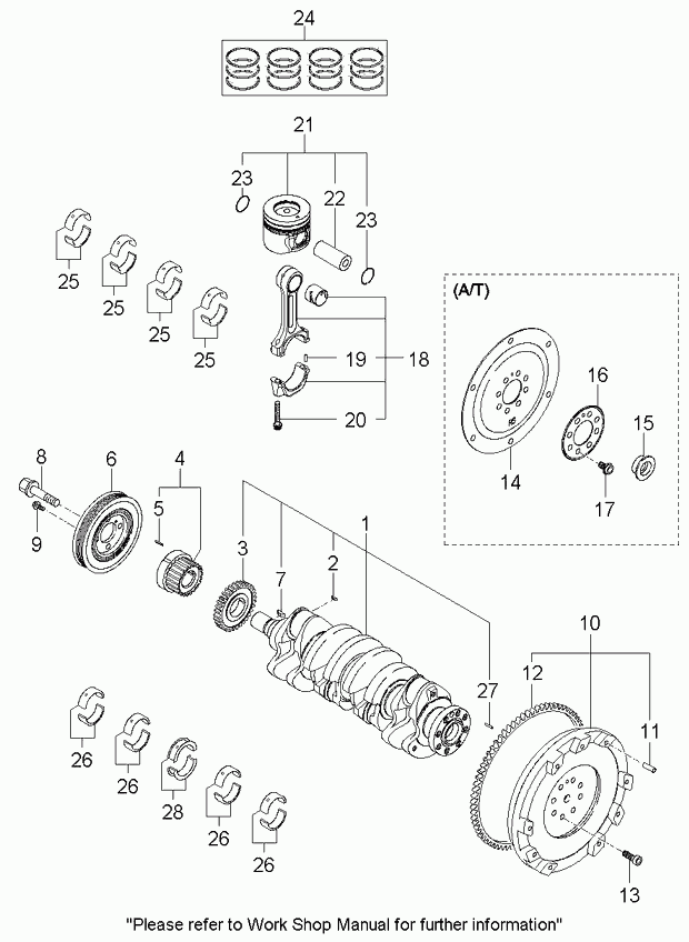 Hyundai 23110-27010 - Kampiakseli inparts.fi