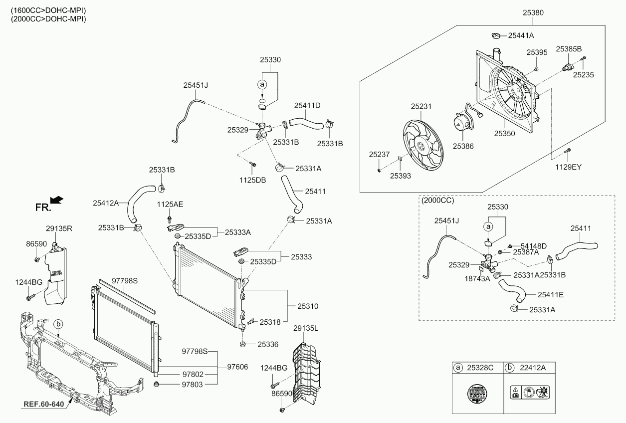 KIA 254113X150 - Jäähdyttimen letku inparts.fi