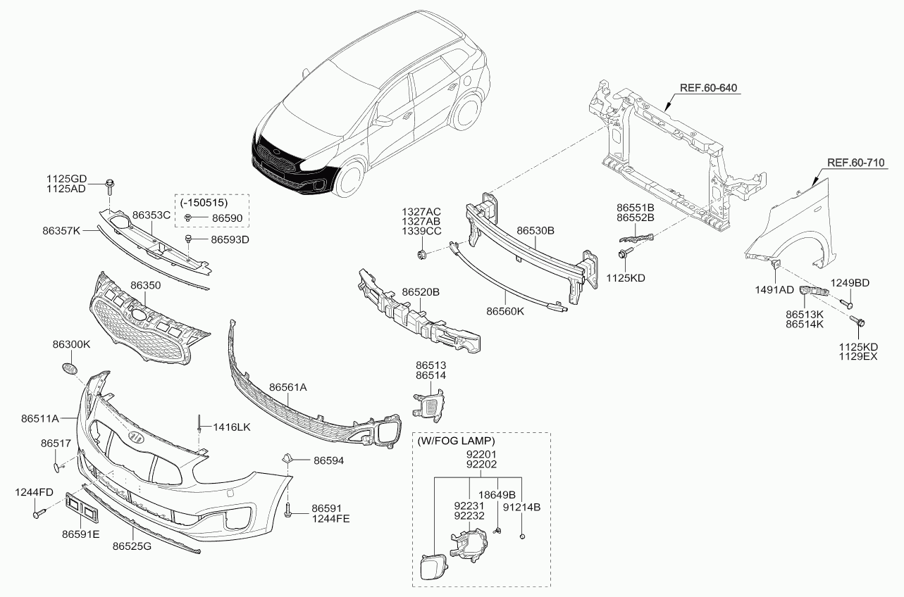 KIA 92201A4020 - Sumuvalo inparts.fi