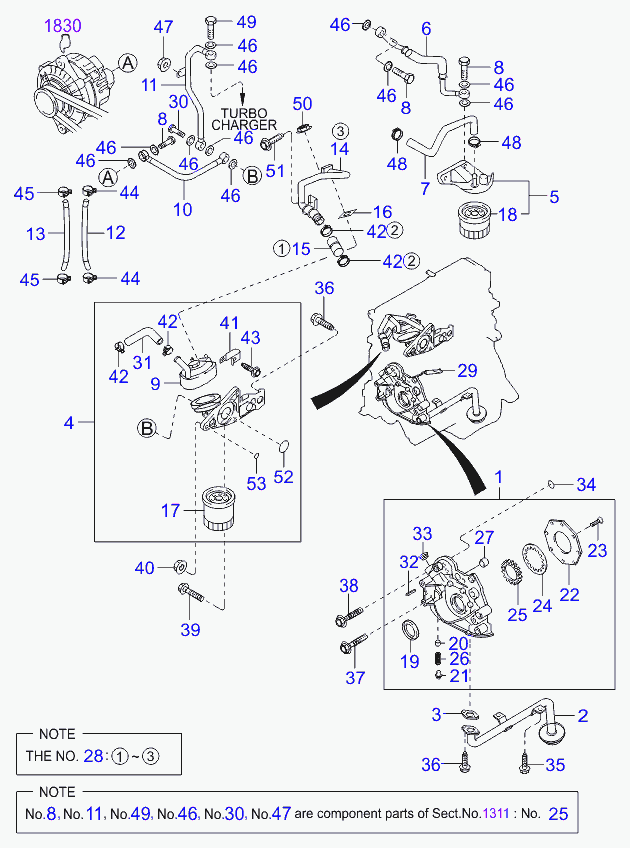 Mitsubishi 0RF03-23-802B - Öljynsuodatin inparts.fi