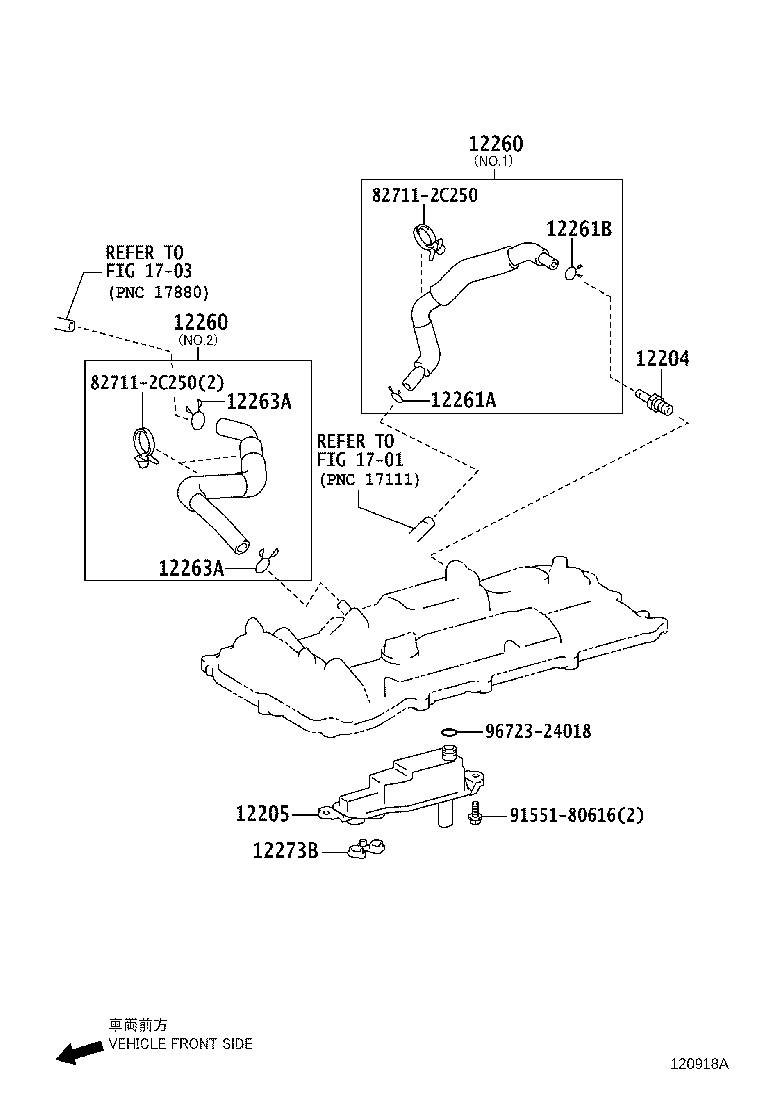 TOYOTA 96723-24018 - Tiiviste, öljynjäähdytin inparts.fi