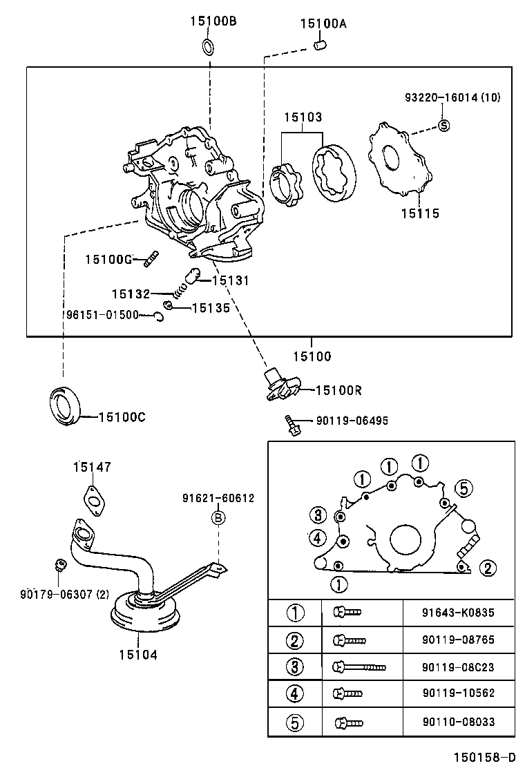 TOYOTA 90311-43004 - Akselitiiviste, kampiakseli inparts.fi