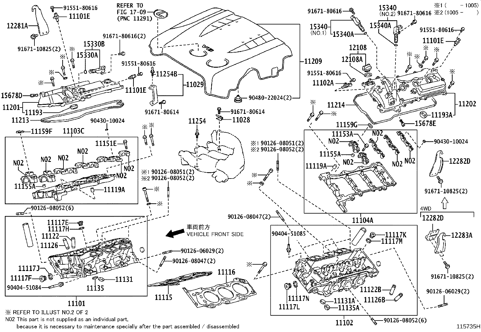 TOYOTA 1119370010 - Tiivisterengas, tulppaistukka inparts.fi