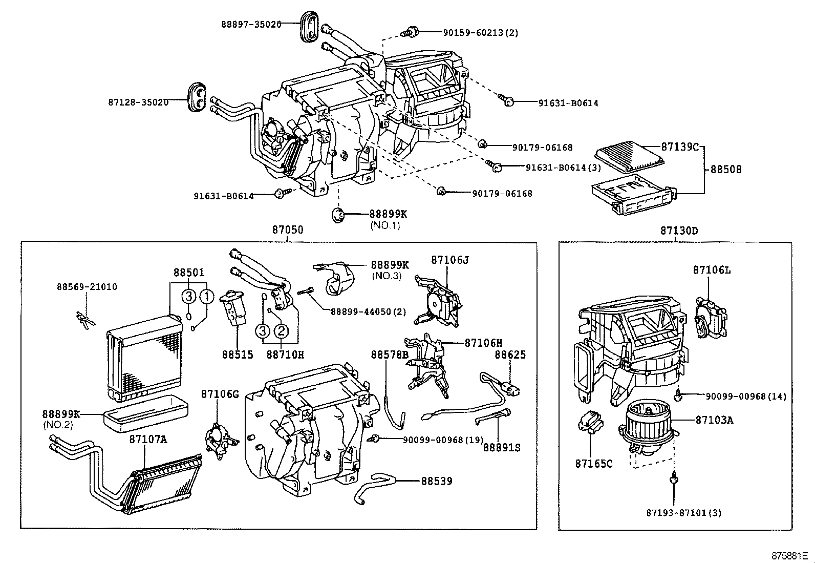 Subaru 87139-33010 - Suodatin, sisäilma inparts.fi