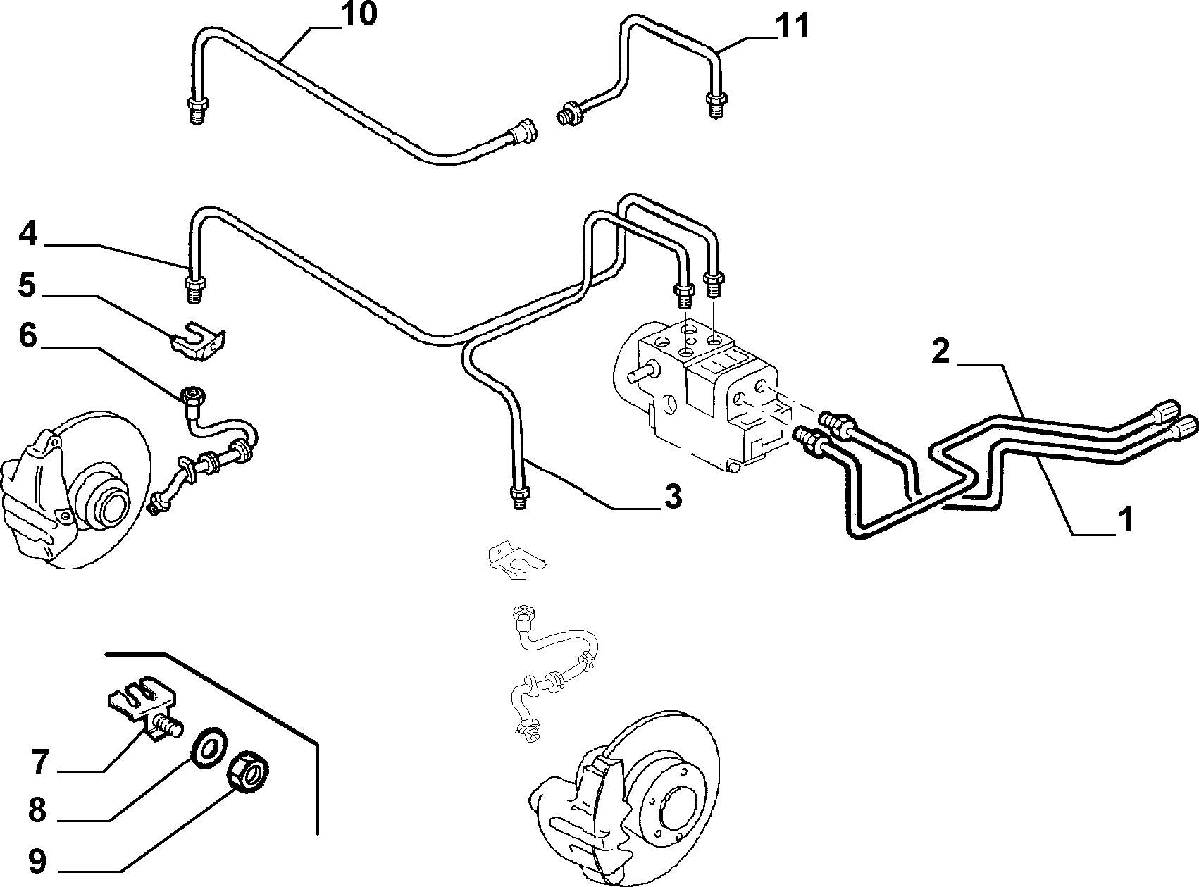 FIAT 46454003 - Jarruletku inparts.fi