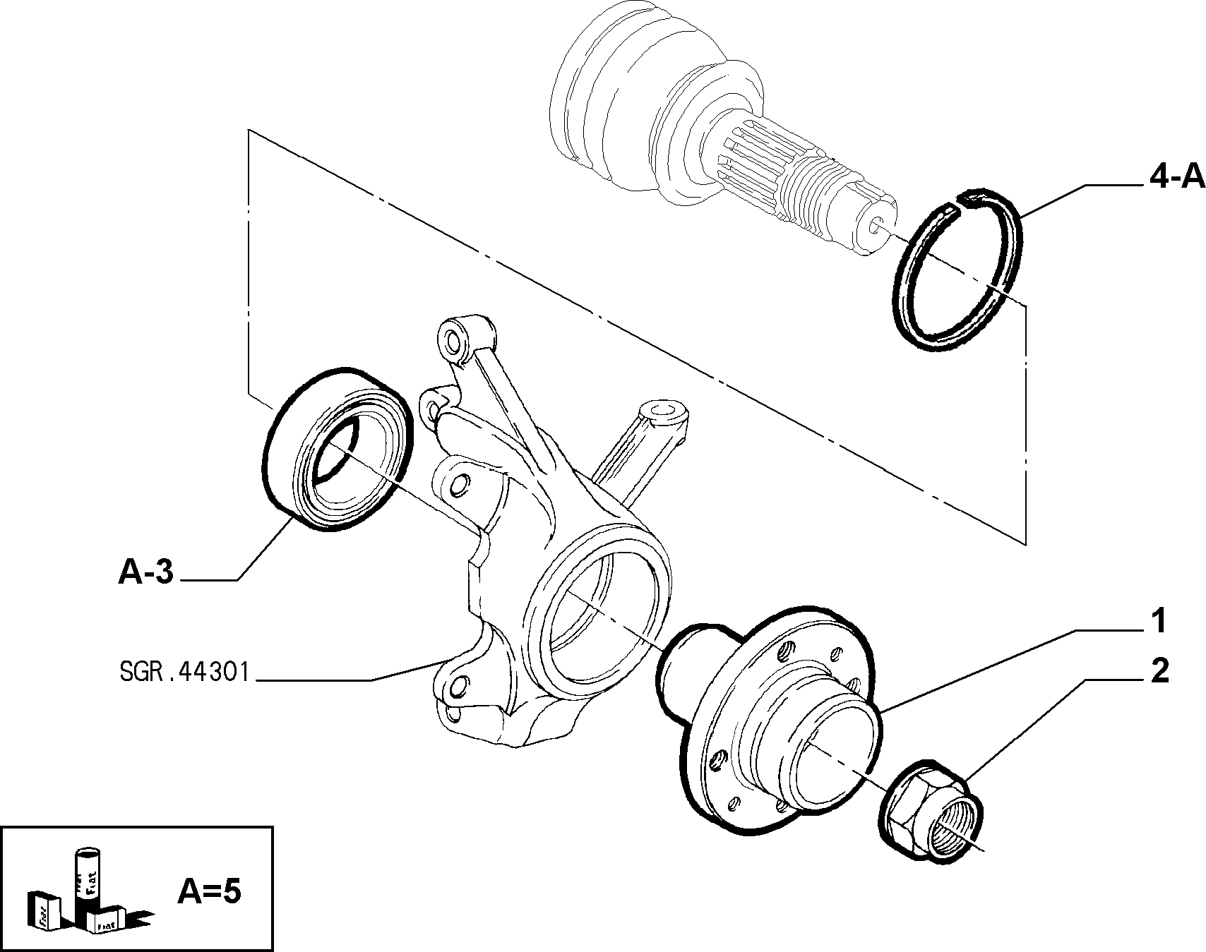 PEUGEOT 71714457 - Pyöränlaakerisarja inparts.fi