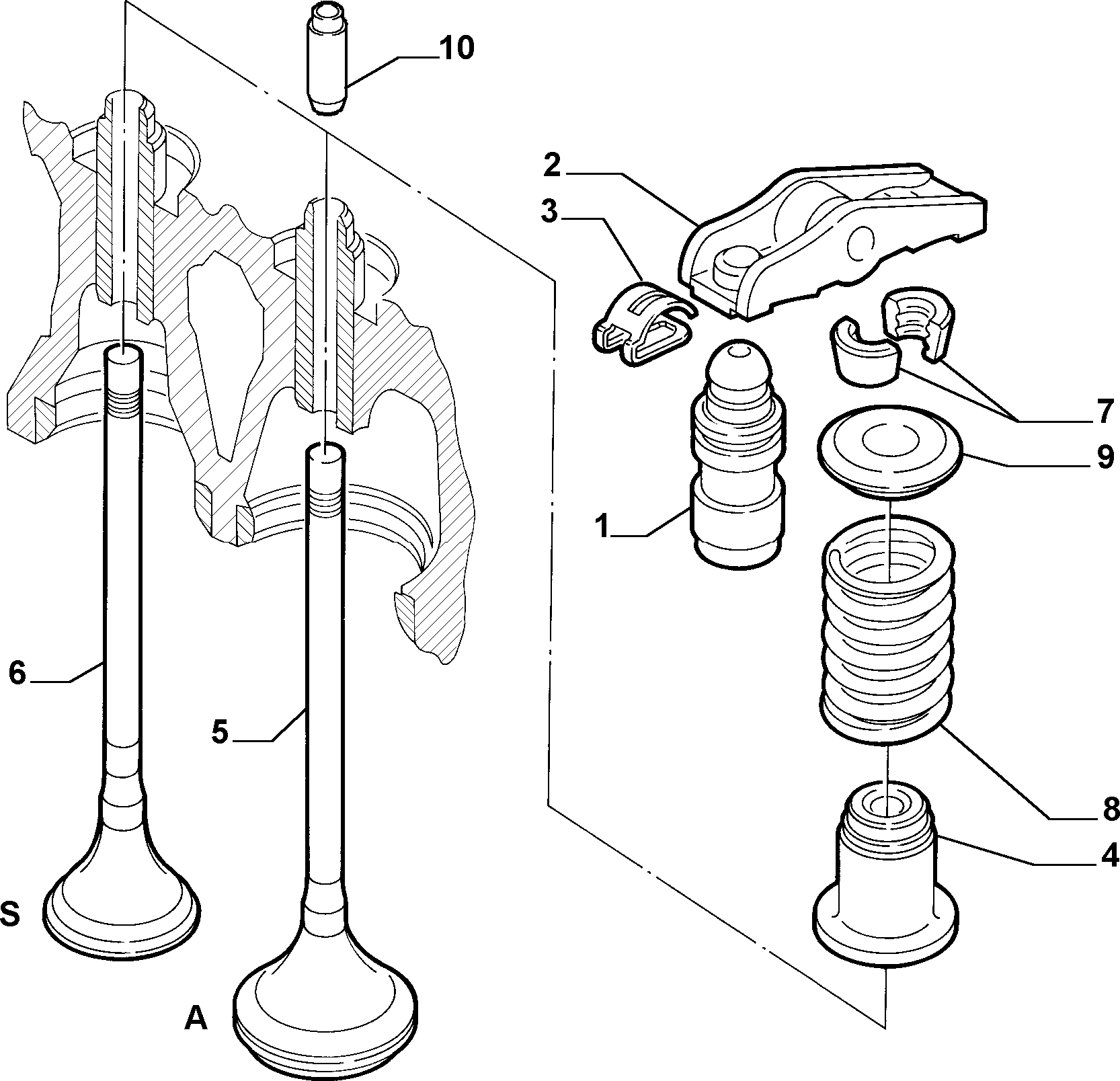 FIAT 9640340380 - Venttiilinohjain inparts.fi