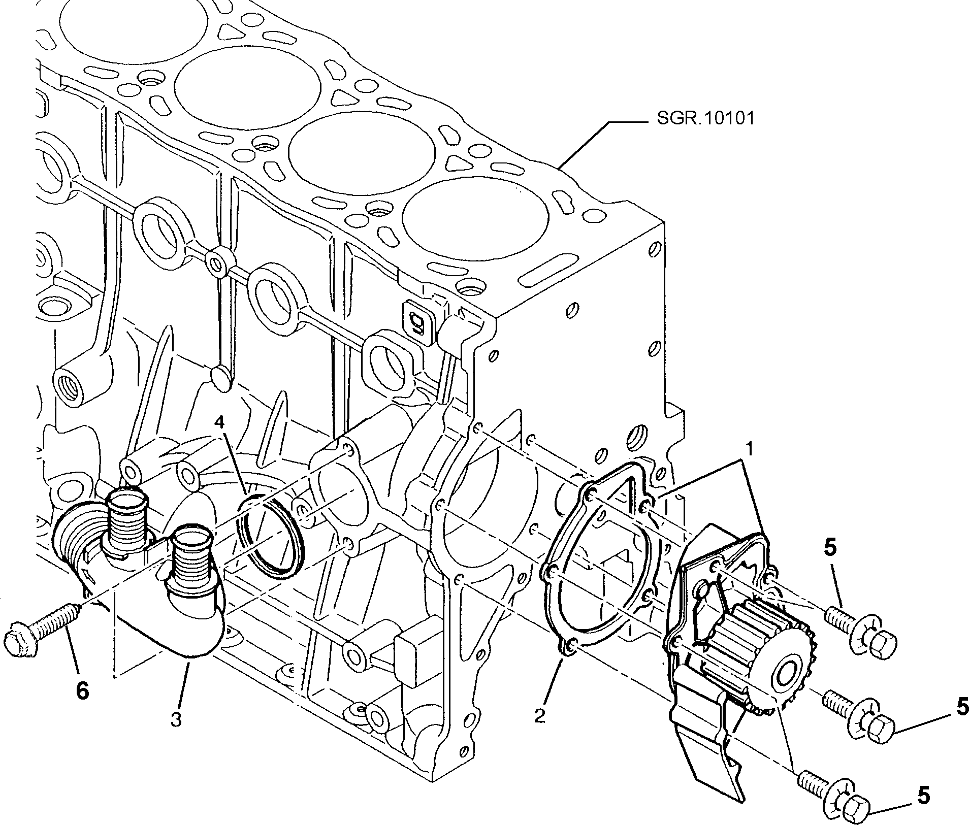 PEUGEOT 16 094 023 80 - Vesipumppu inparts.fi