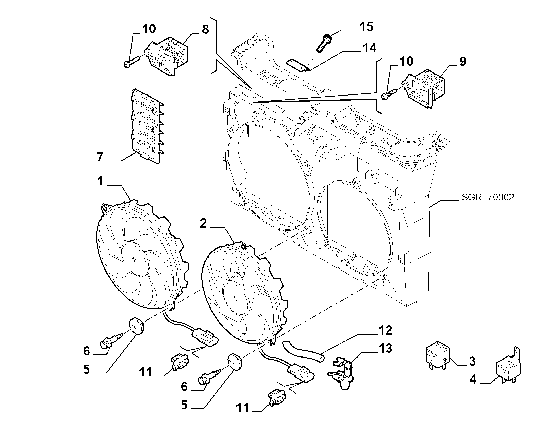 TOYOTA 1400821280 - Tuuletin, moottorin jäähdytys inparts.fi