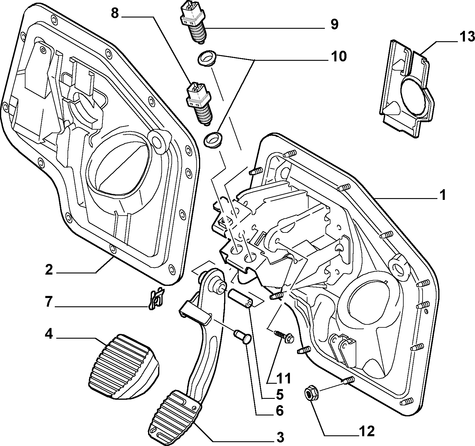 FIAT 9653868480 - Jarruvalokatkaisin inparts.fi