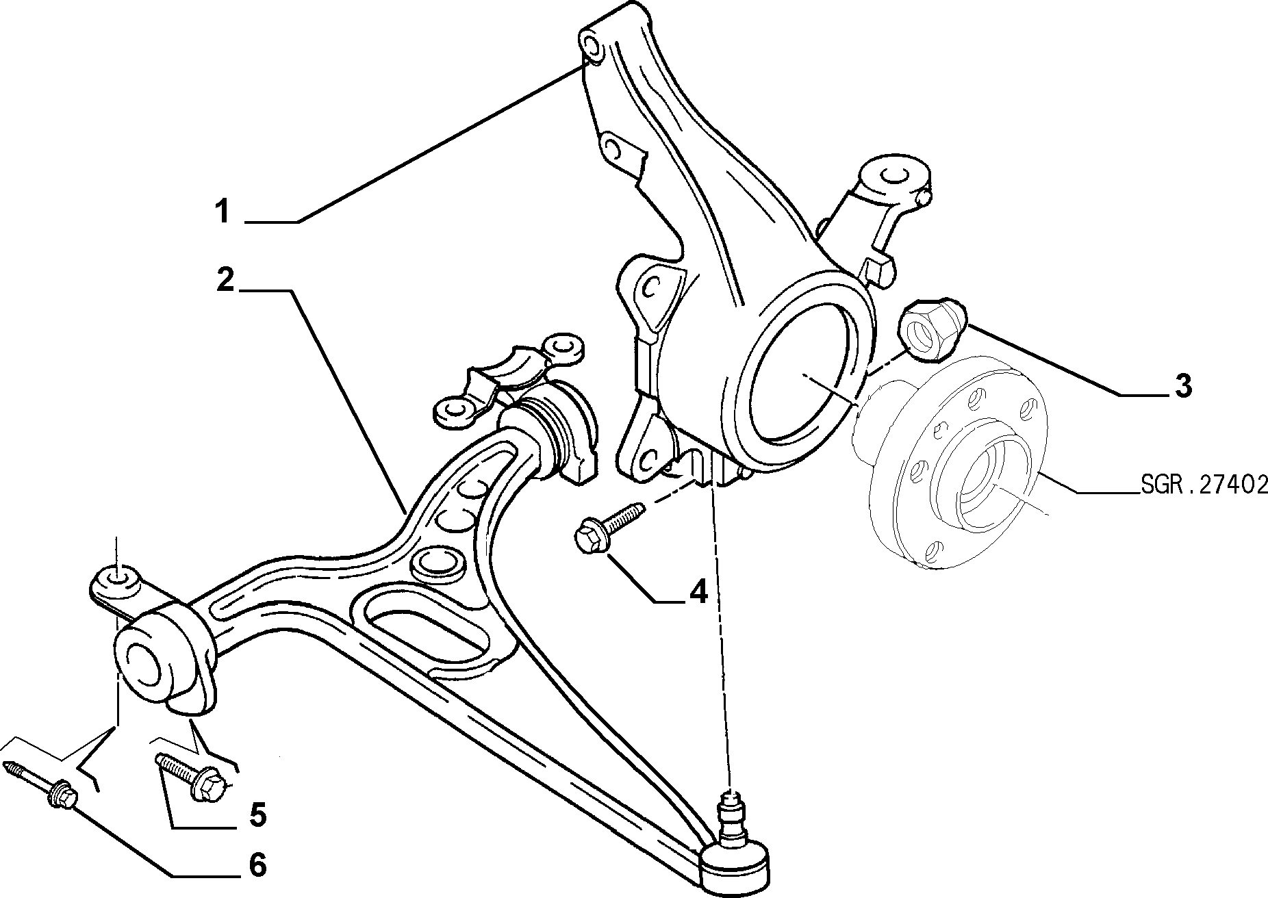 PEUGEOT 93501487 - Tukivarren hela inparts.fi