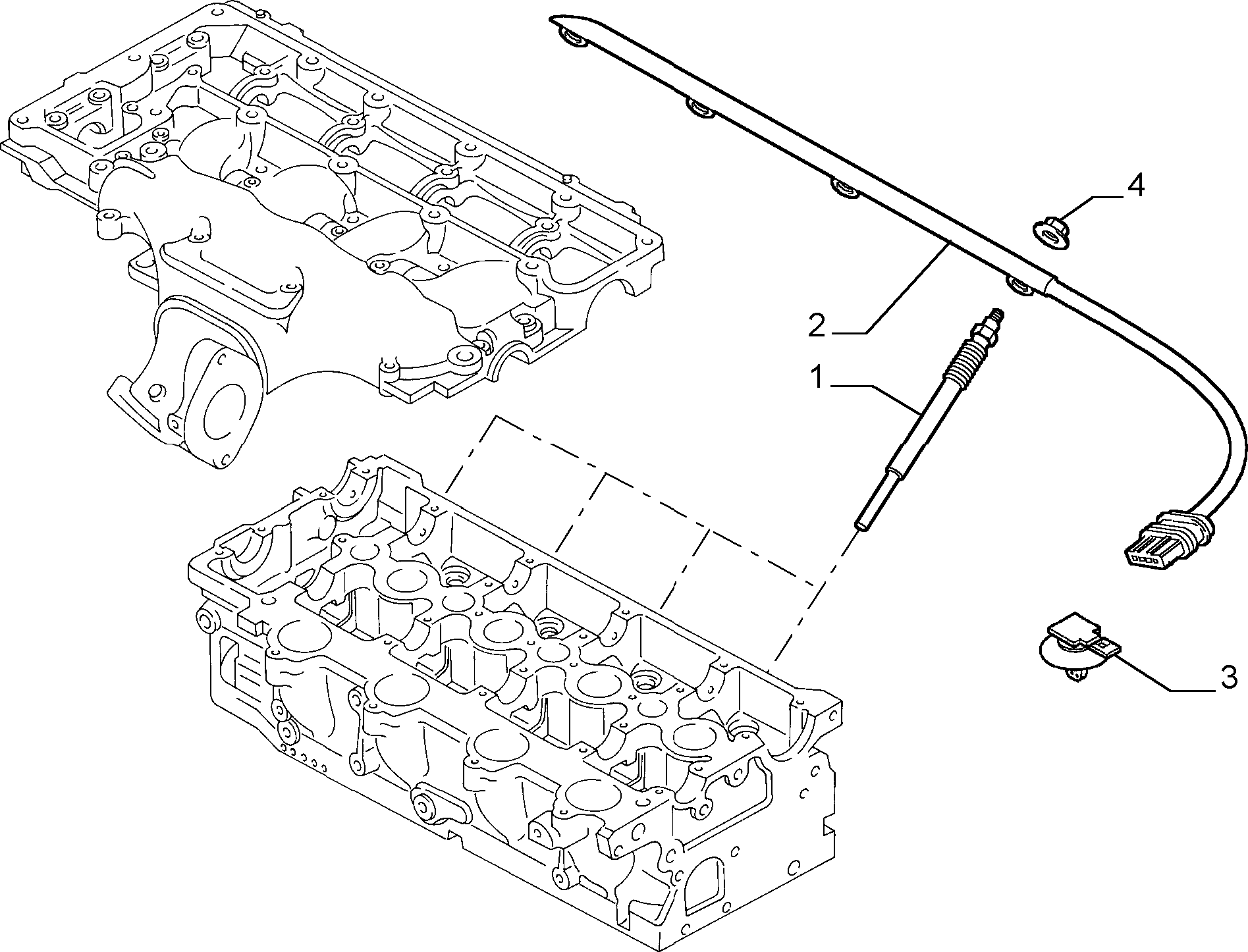 FIAT 96 515 836 80 - Hehkutulppa inparts.fi