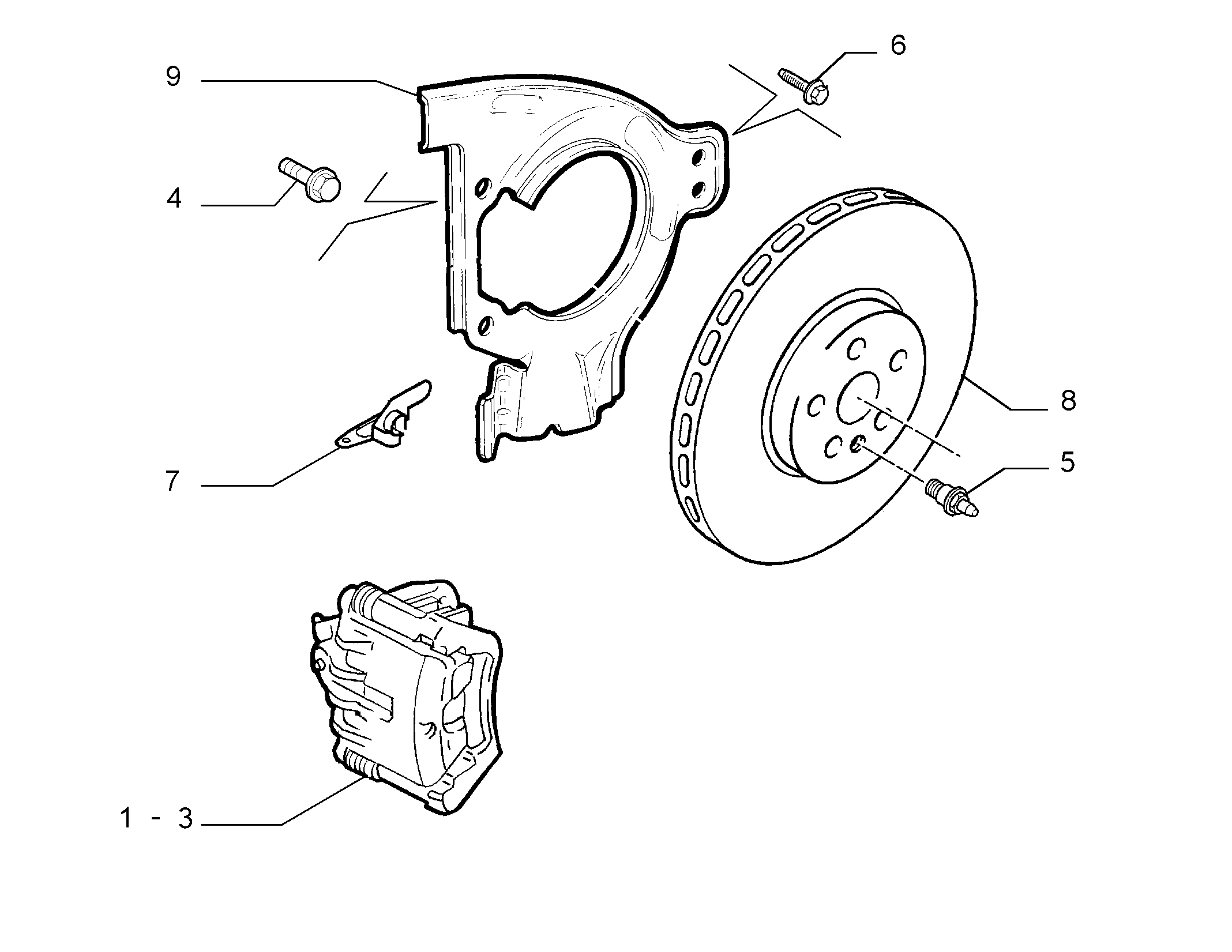 FIAT 1325772080 - Jarrulevy inparts.fi