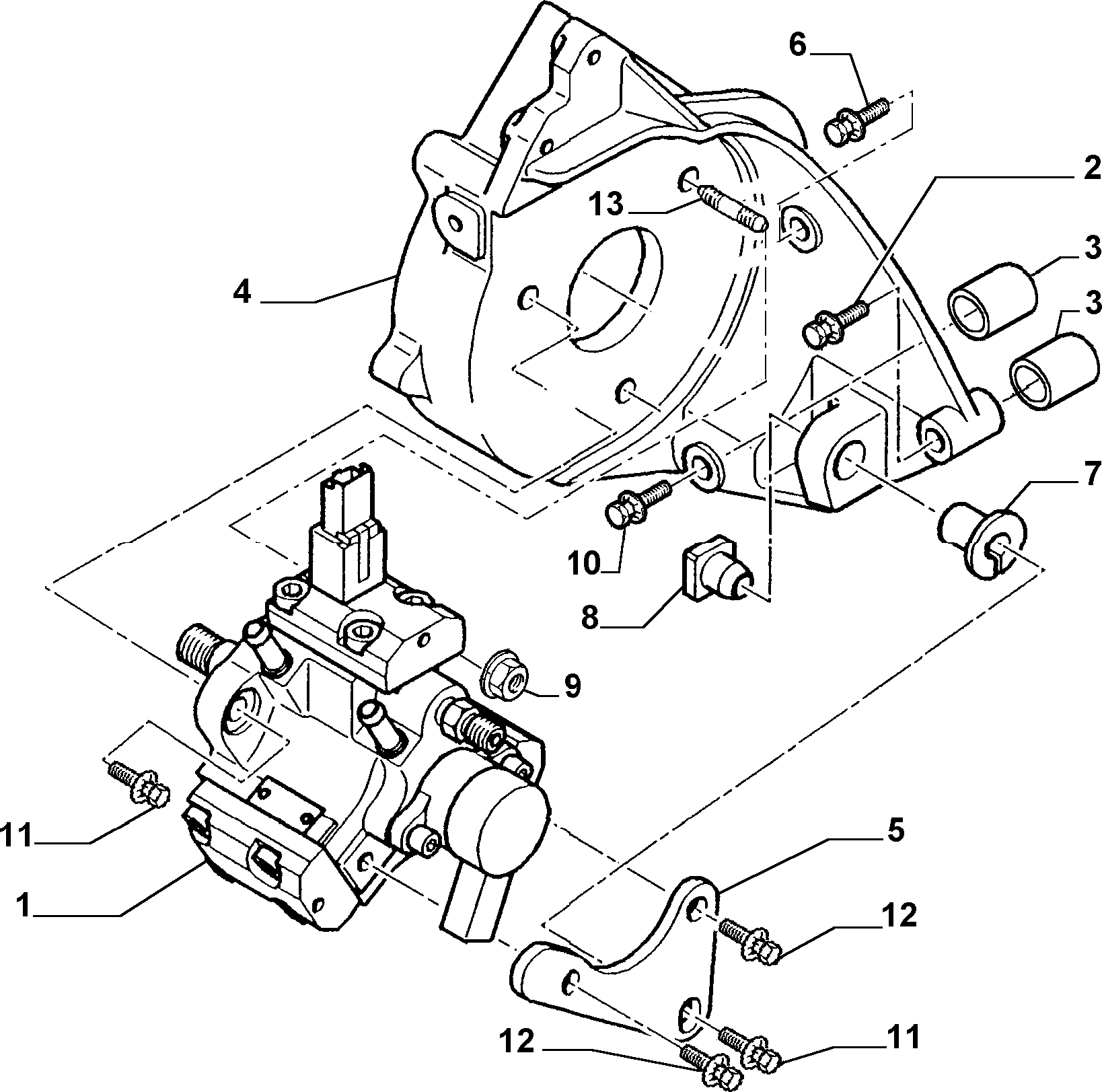 FIAT 9627663980 - Korkeapainepumppu inparts.fi