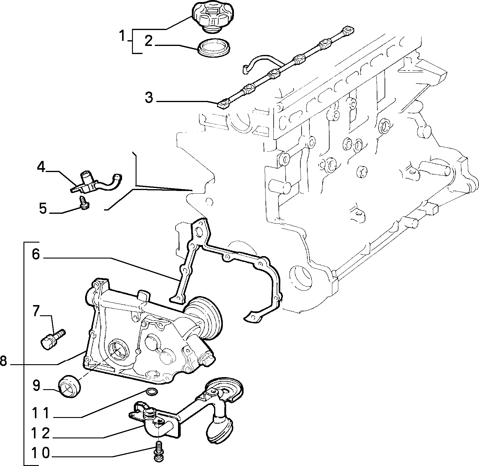 FIAT 46548447 - Tiiviste, imusarja inparts.fi