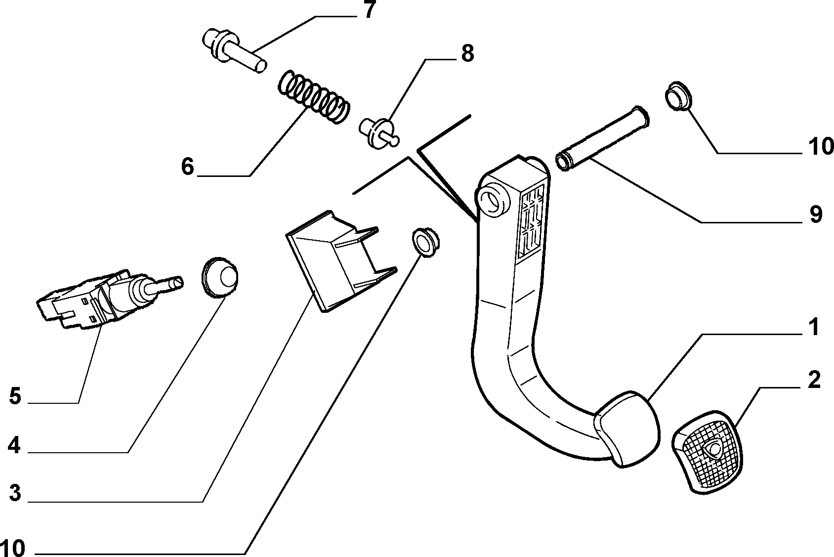 Chrysler 46840511 - Kytkin, (moottorinohjaus) inparts.fi