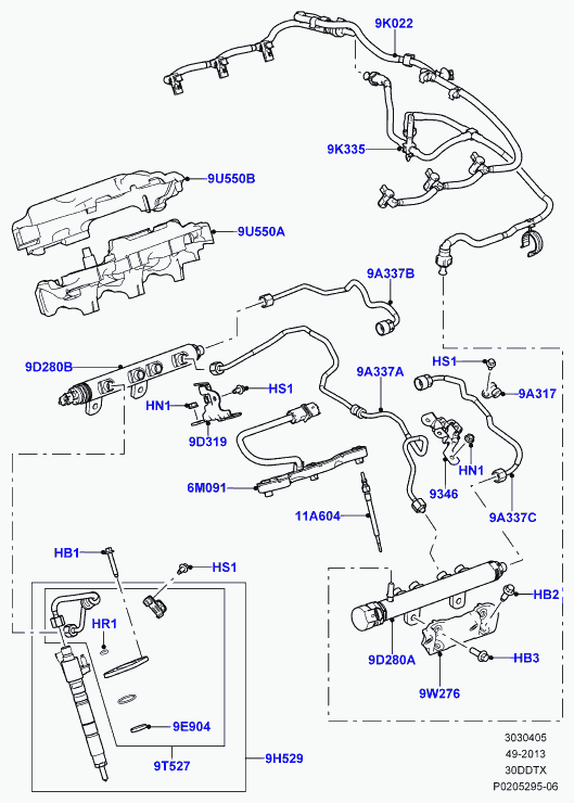 Rover LR 013275 - Hehkutulppa inparts.fi