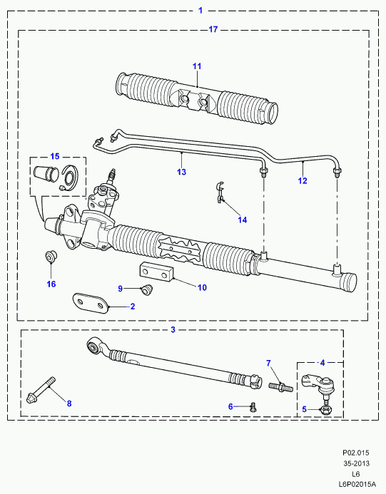 BMW QJB100220 - Raidetangon pää inparts.fi