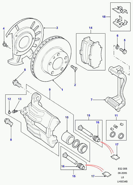 VW SDB000080 - Jarrulevy inparts.fi