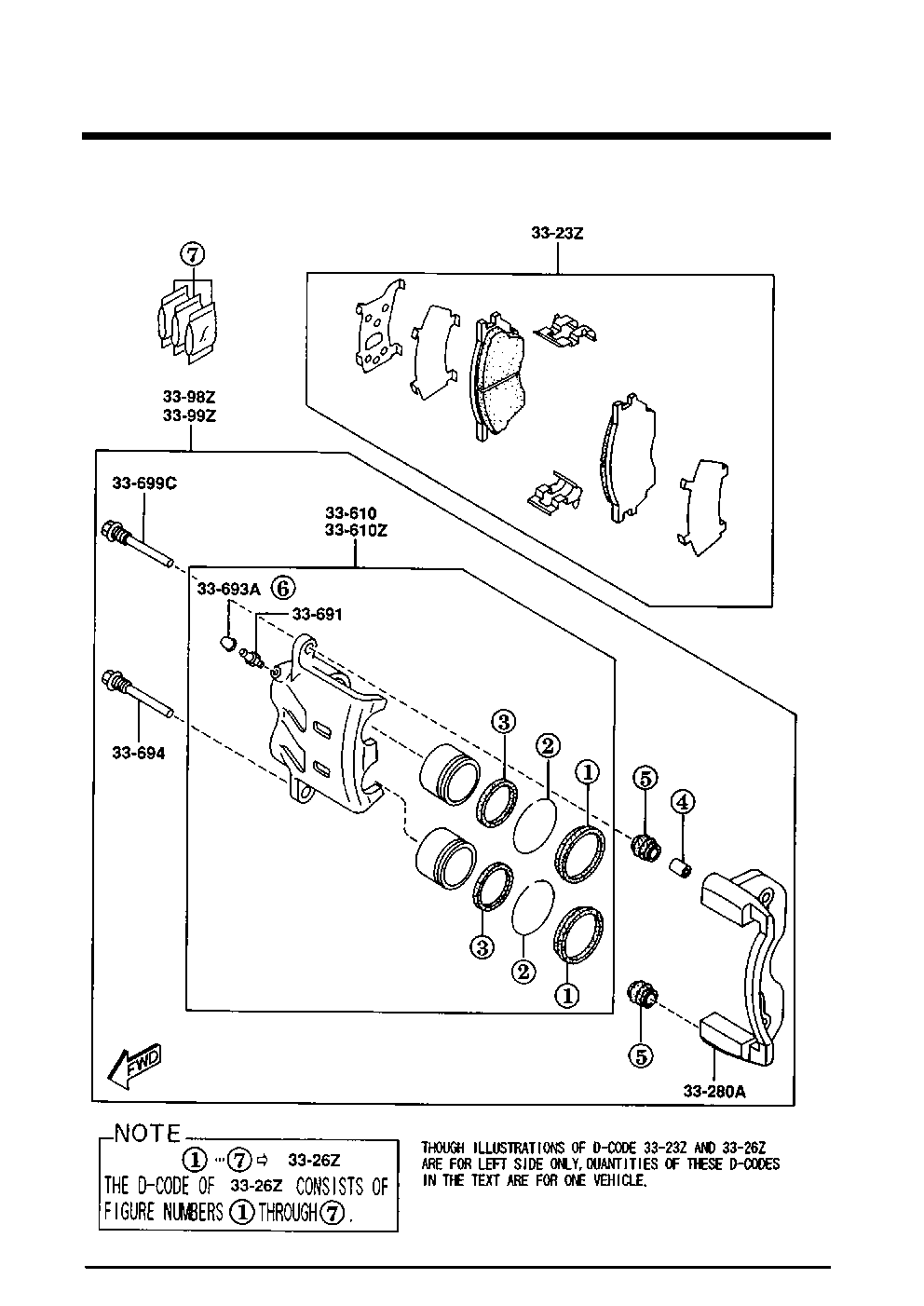 Suzuki TA01-33-23Z - Jarrupala, levyjarru inparts.fi