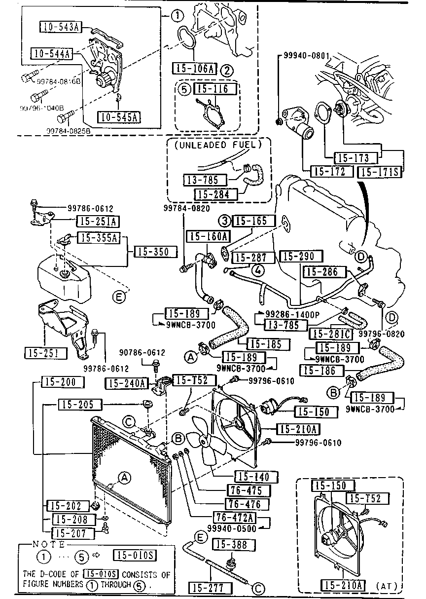 MAZDA 8 173-99-152 A - Termostaatti, jäähdytysneste inparts.fi