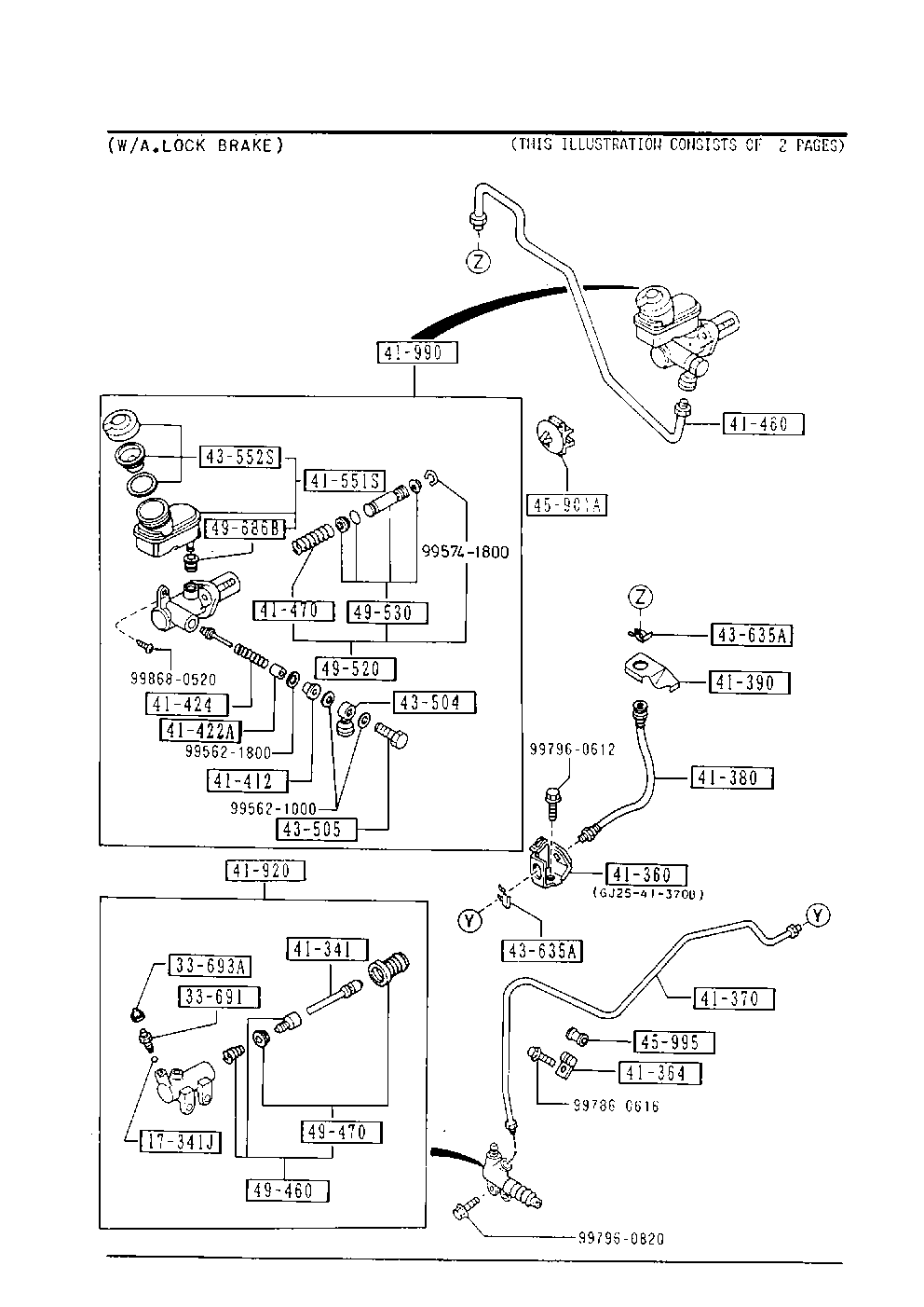 MAZDA B312-41-52Z - Korjaussarja, kytkinpääsylinteri inparts.fi