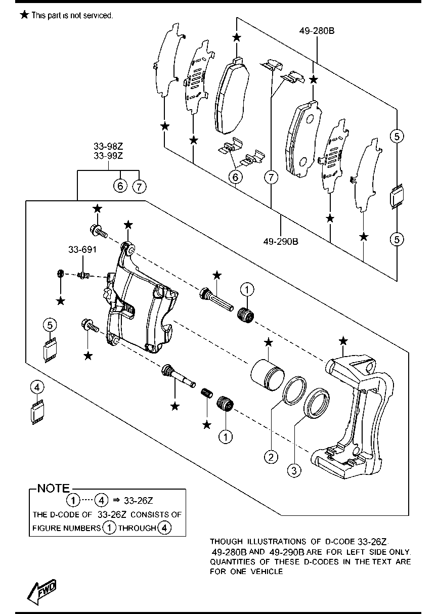 MAZDA B4Y7-33-99ZB - Jarrusatula inparts.fi