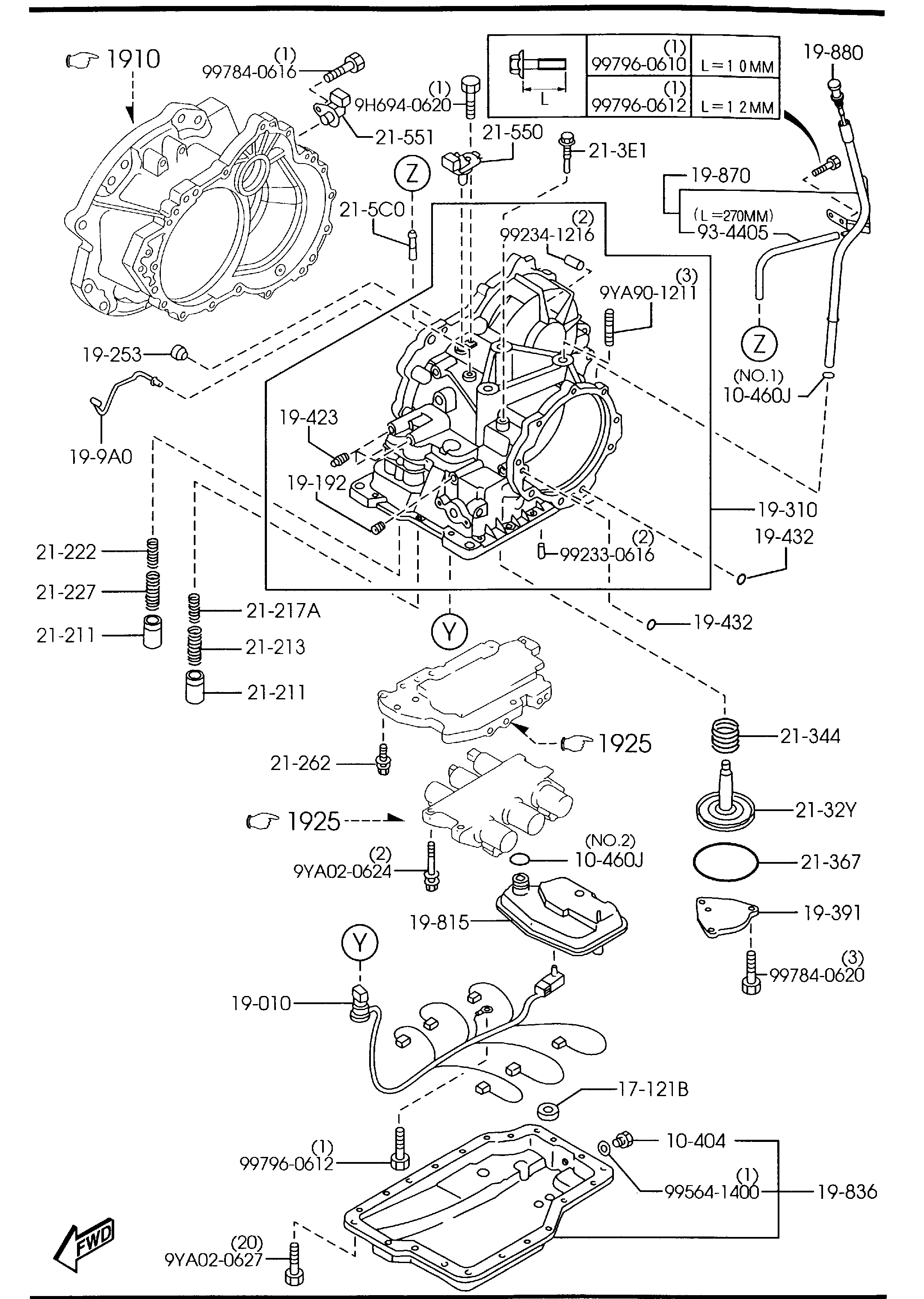 MAZDA FN01-21-500 - Hydrauliikkasuodatin, automaattivaihteisto inparts.fi