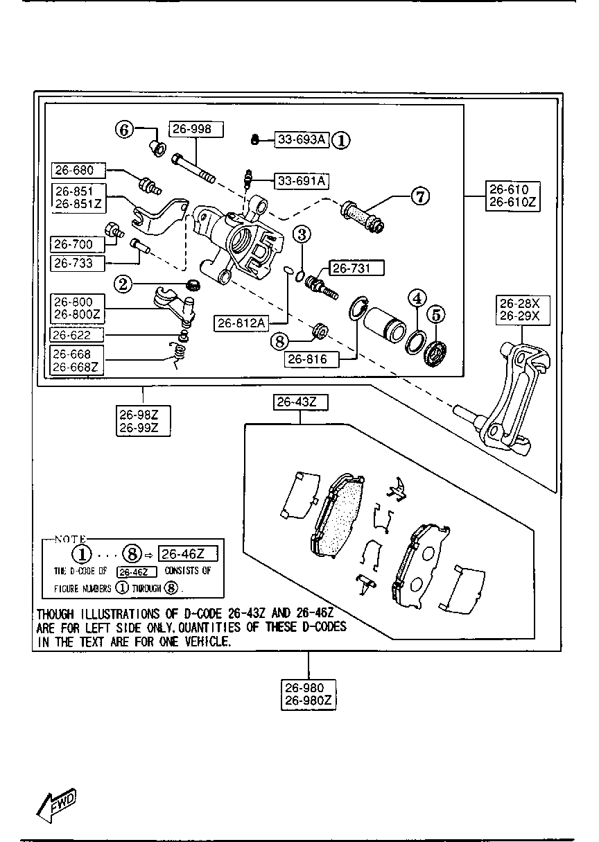 FORD GAYE-26-43ZB - Jarrupala, levyjarru inparts.fi